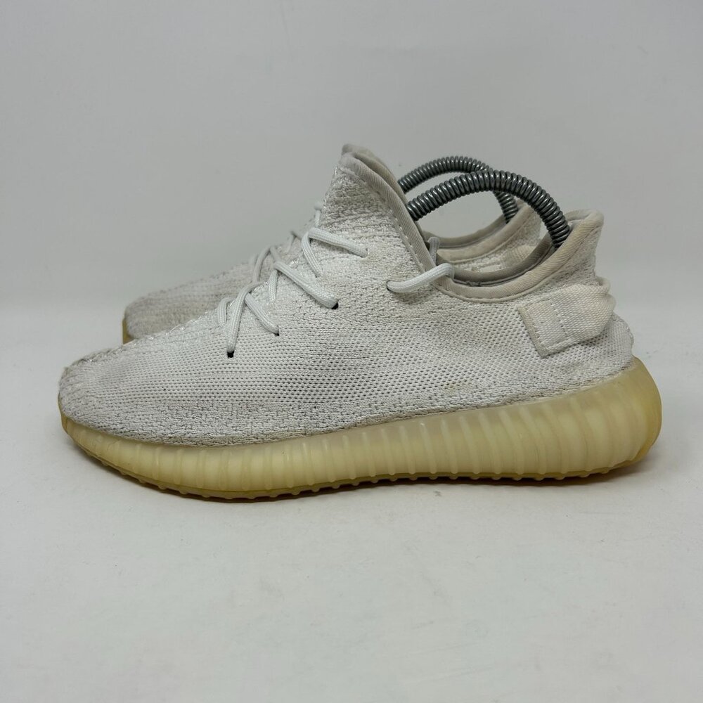 Adidas Yeezy Boost 350 V2 Triple Cream Sneakers Size 7.5 No Original Insoles